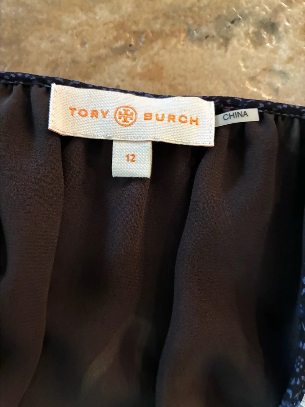 Tory Burch Lisa Silk Top